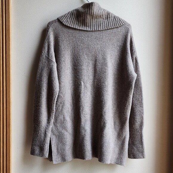 Nanette Lepore Taupe Turtleneck Sweater Size Small - Picture 14 of 15